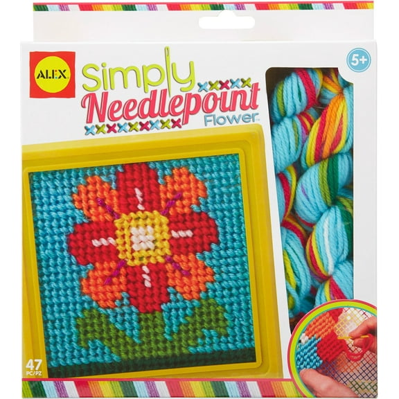 Simply Needlepoint Kit Flower