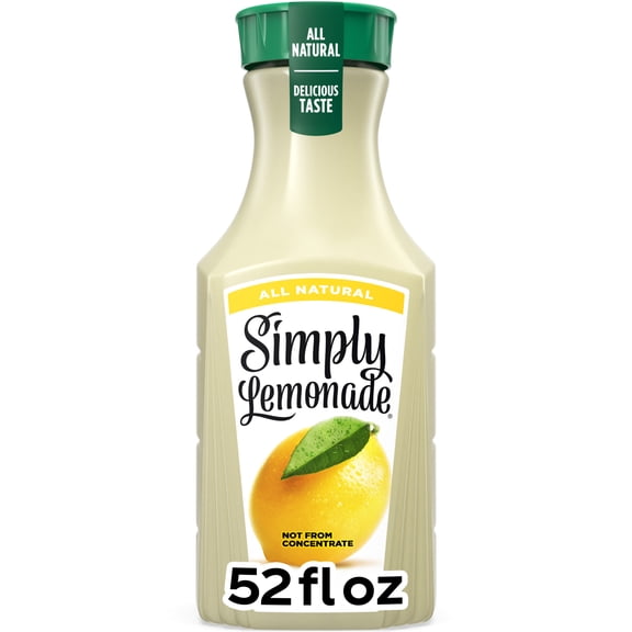 Simply Lemonade Bottle, 52 fl oz