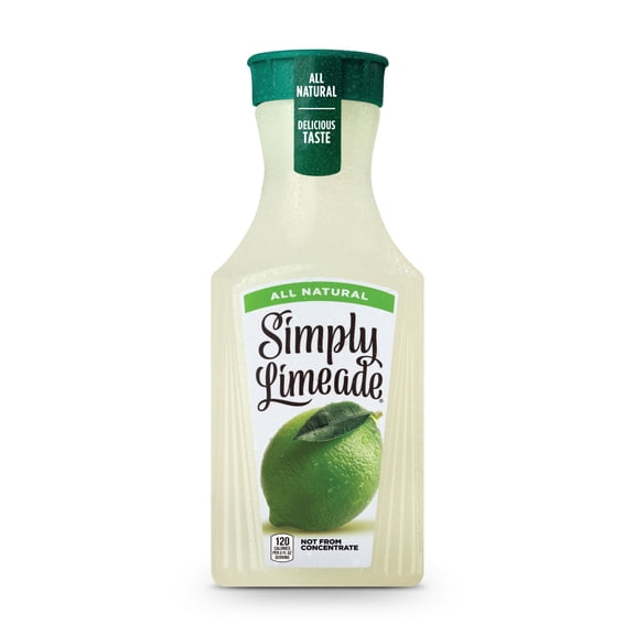 Simply Limeade Lemonade Bottle, 52 fl oz
