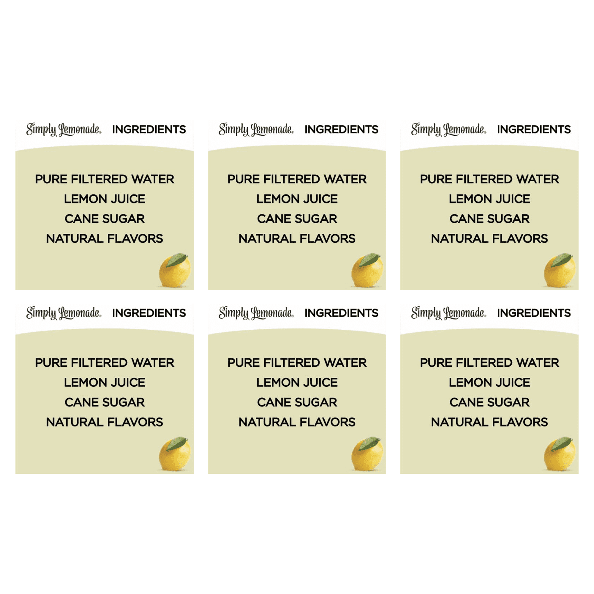 Simply Non GMO All Natural Raspberry Lemonade Raspberry, 52 fl oz Bottle (Pack of 6)