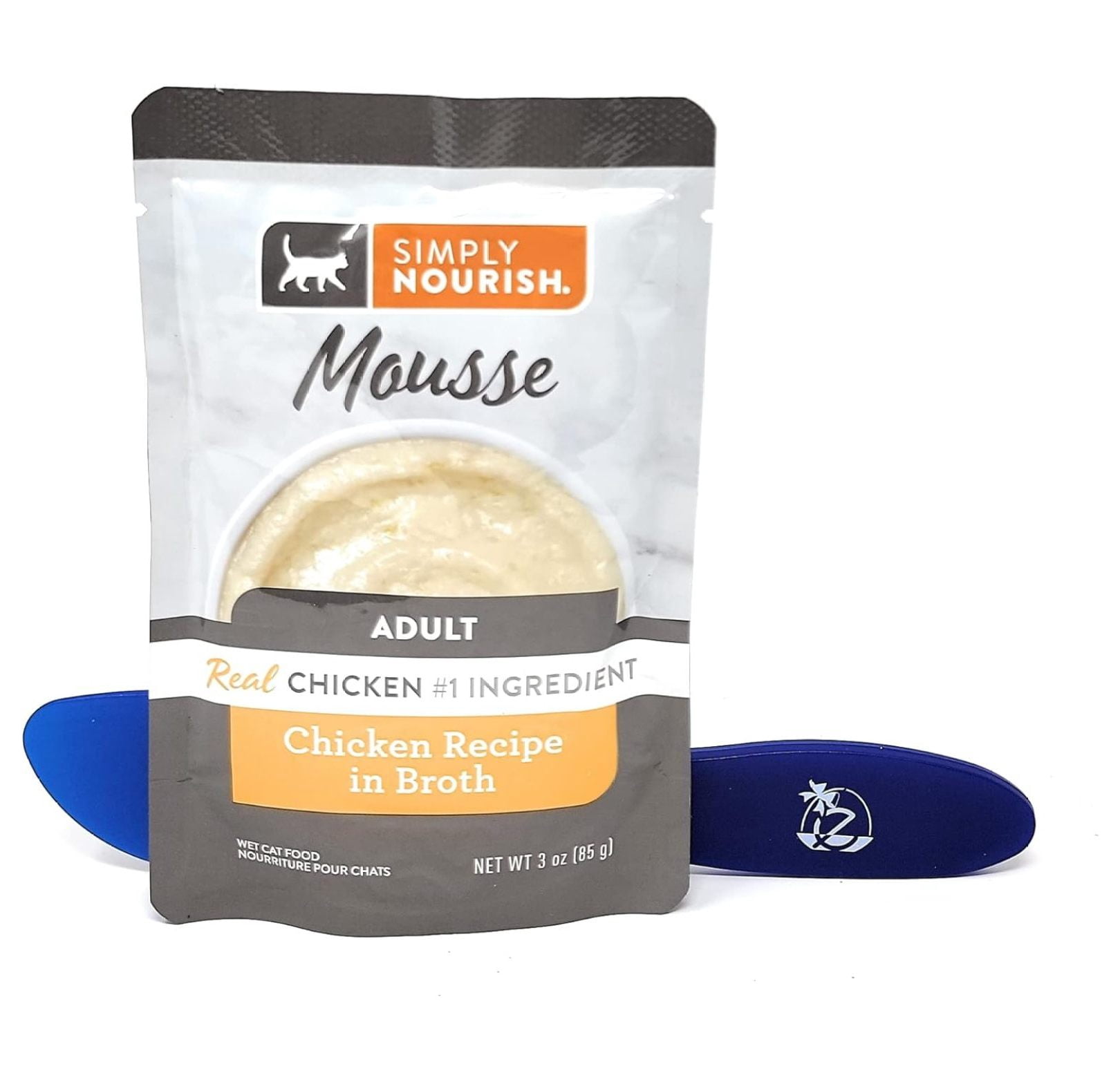 Simply Nourish Cat Mousse Wet Food Pouches (Pack of 15) and Especiales