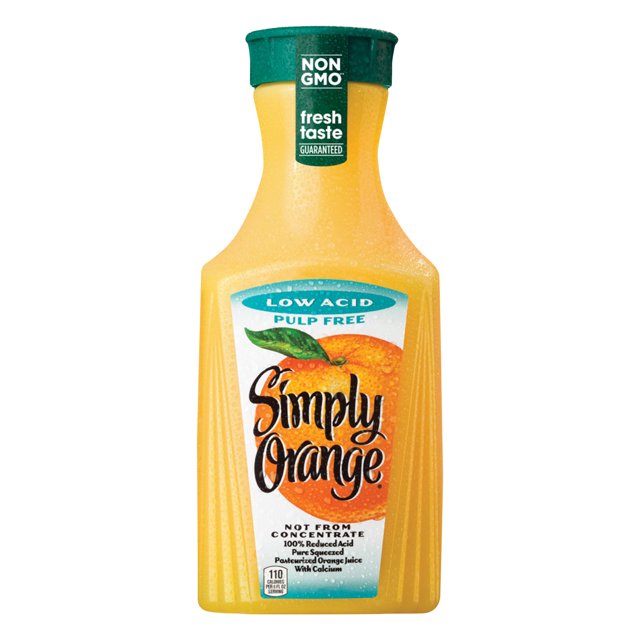 Simply Orange Orange Low Acid Pulp Free Juice , 59 Fl. Oz.