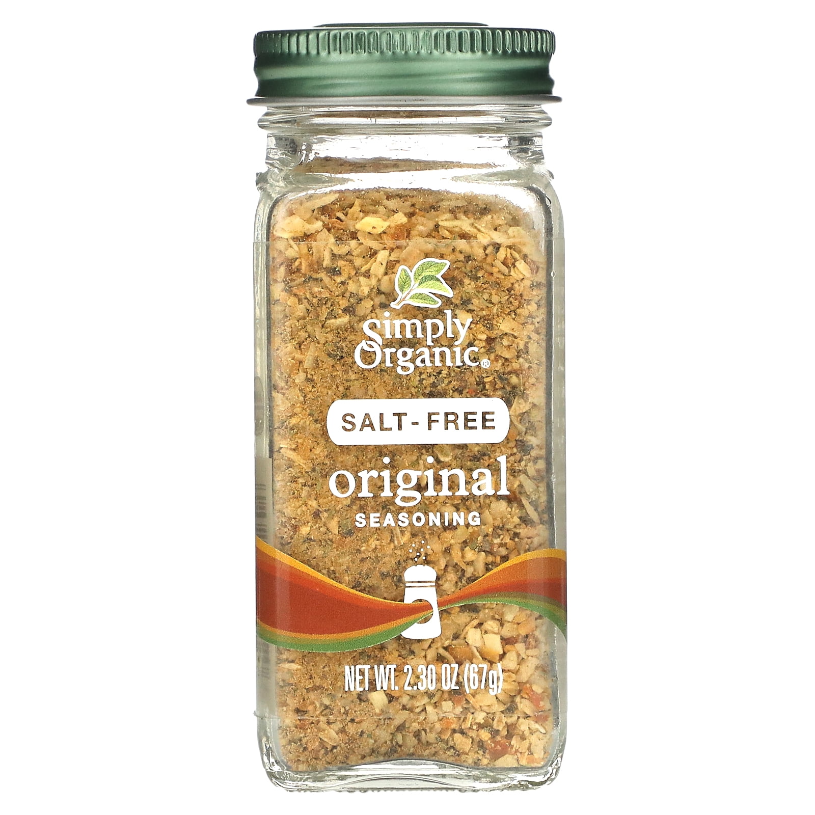Simply Organic 15772 Salt-Free Original Seasoning 2.30 oz.