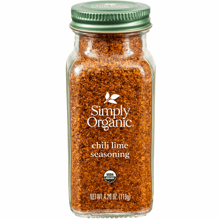 Simply Organic 19652 Chili Lime Seasoning 4.20 oz.