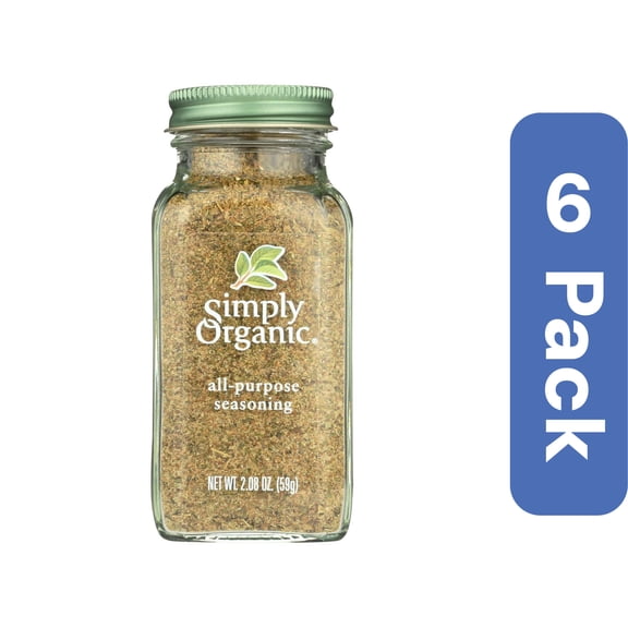 Simply Organic All Purpose Seasoning 2.08 oz (Pack Of 6)