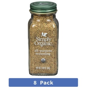 Simply Organic All Purpose Seasoning 2.08 oz (Pack of 8)
