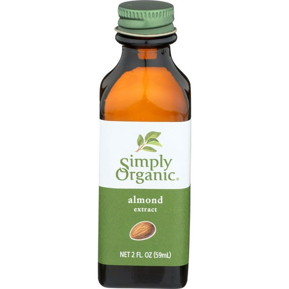Simply Organic Almond Extract, 2 Ounce -- 6 per Case.