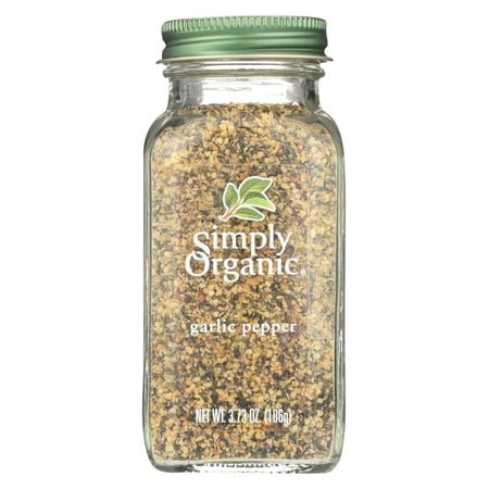 Simply Organic Btl Garlic Pepper Org