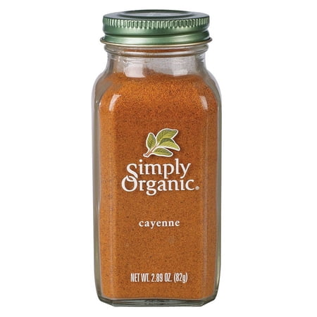 Simply Organic Cayenne Pepper Certified Organic 2.89 Oz (Pack of 2)
