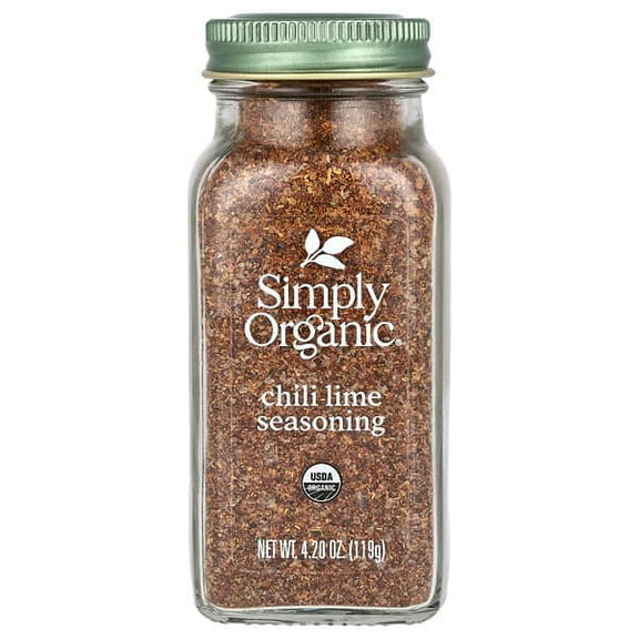Simply Organic, Chili Lime Seasoning, 4.20 oz Pack of 3