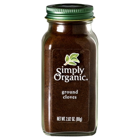 Simply Organic Cloves, Organic, Ground, 2.82 oz