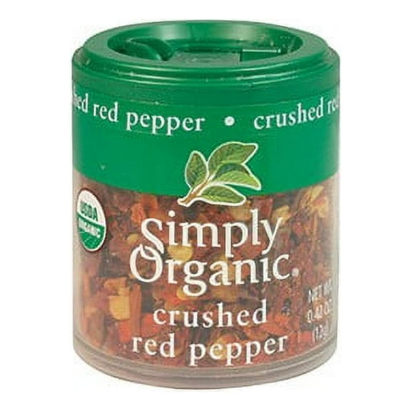 Simply Organic Crushed Red Pepper, 0.42 Oz