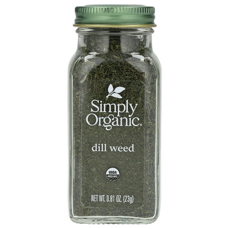 Simply Organic Cut & Sifted Dill Weed, 0.81 Oz