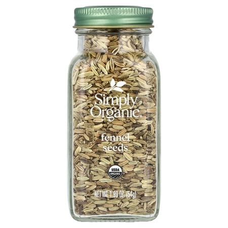 Simply Organic Fennel Seeds, 1.9 Oz