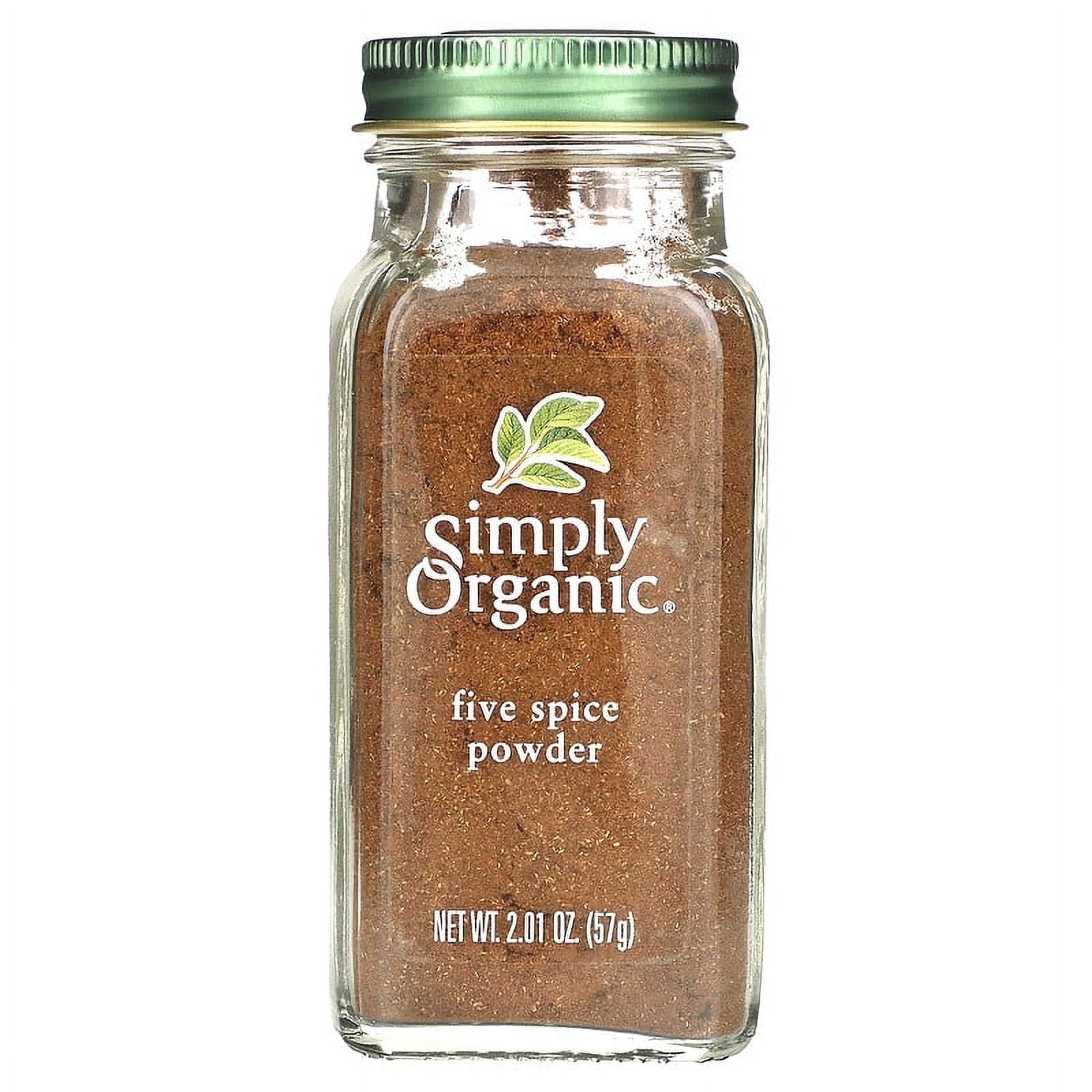 Simply Organic, Five Spice Powder, 2.01 oz (57 g) Pack of 4 - Walmart.com