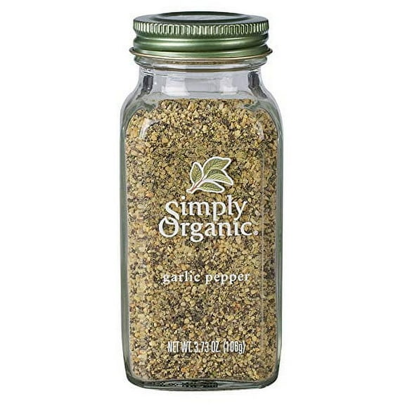 Simply Organic Garlic Pepper - Organic - 3.73 oz