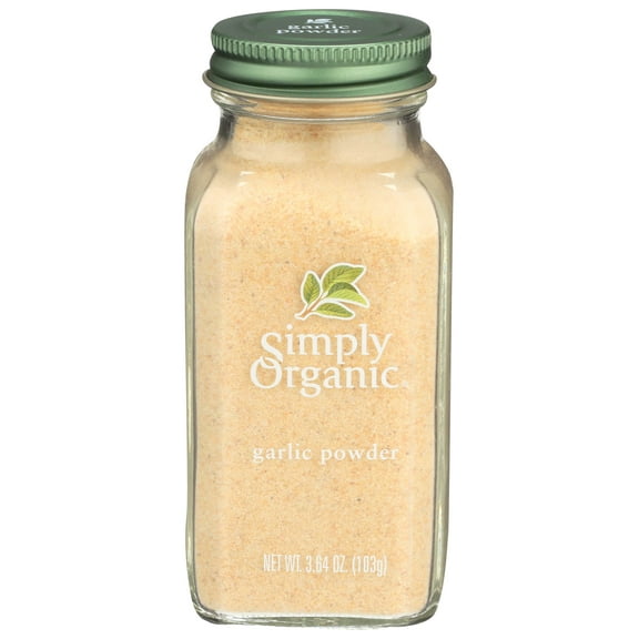 Simply Organic Garlic Powder, 3.64 Ounce Bottle -- 6 per case.