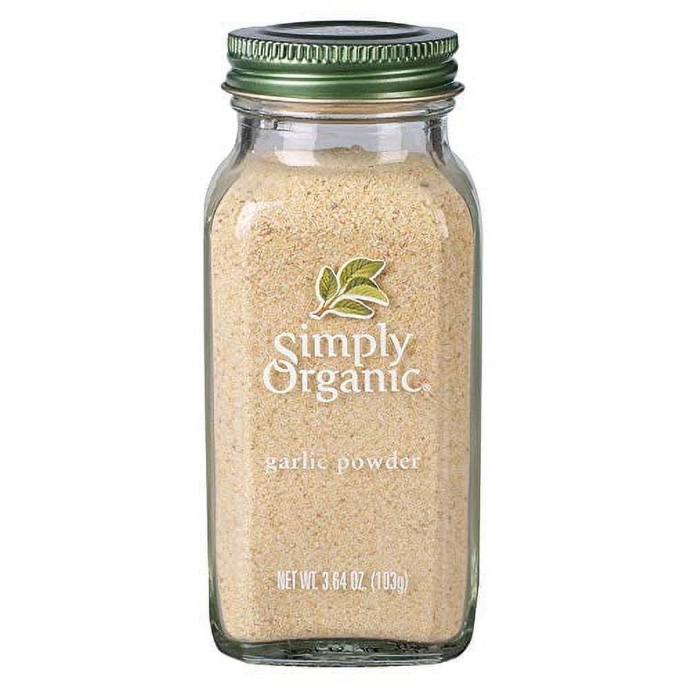 Simply Organic Garlic Powder 3.64 oz Pack of 2
