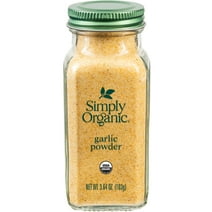 Simply Organic Garlic Powder, Shelf-Stable, 3.64 oz Bottle