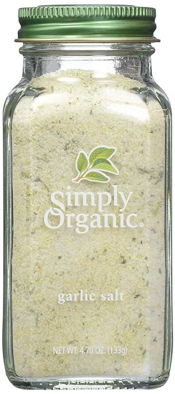 Simply Organic Garlic Salt, Certified Organic | 4.7 oz - Walmart.com