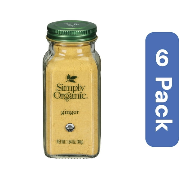 Simply Organic Ground Ginger 1.64 oz (Pack Of 6)