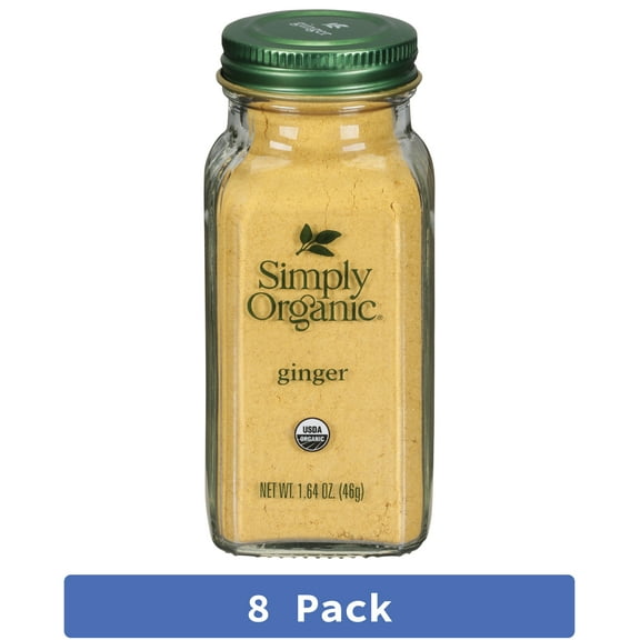 Simply Organic Ground Ginger Bottle 1.64 oz (Pack Of 8)