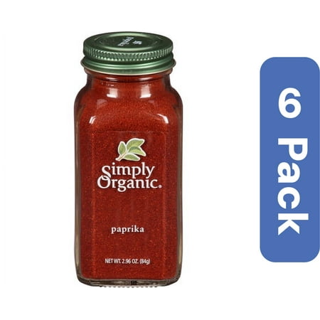 Simply Organic Ground Paprika, 2.96 oz (Pack of 6)