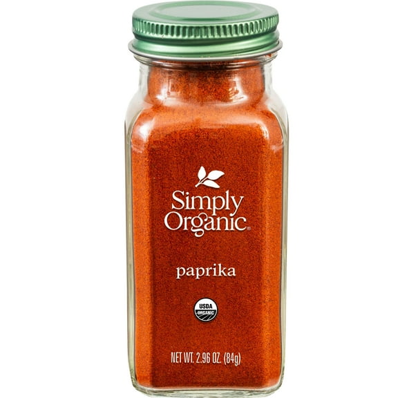 Simply Organic Ground Paprika, Organic, 2.96 oz Bottle