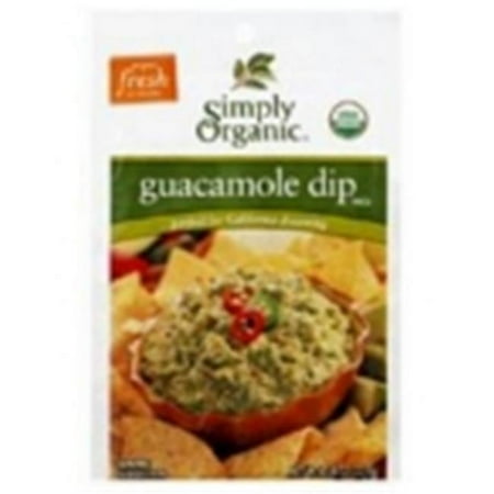 Simply Organic Guacamole Dip Mix 12x.8 OZ