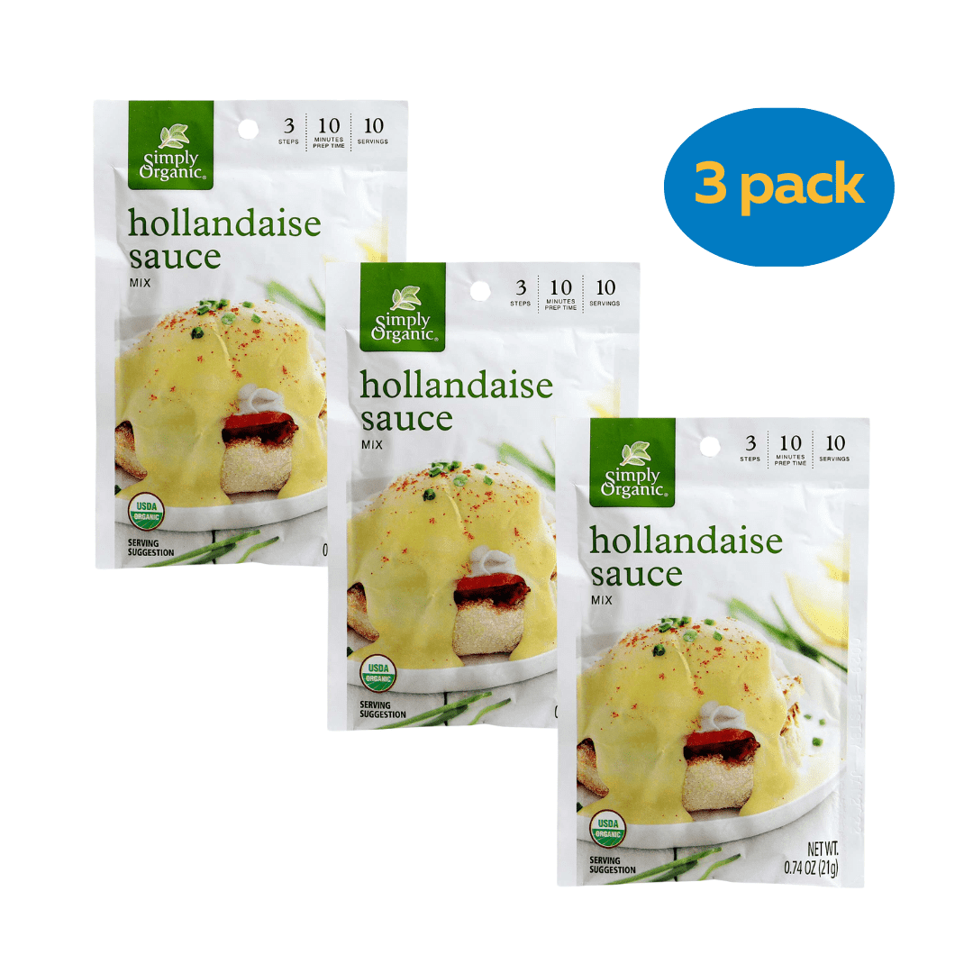 Simply Organic Hollandaise Sauce Mix, 0.74 oz Packet, Vegetarian ...