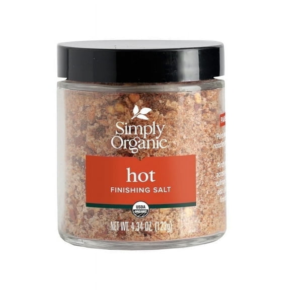 Simply Organic Hot Finishing Salt, 4.34 oz