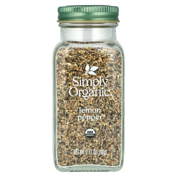 Simply Organic Lemon Pepper, 3.17 oz.