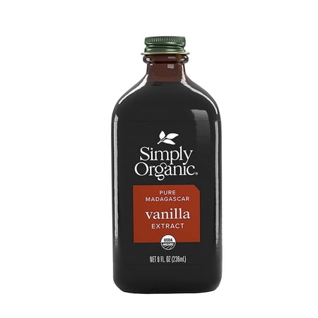 Simply Organic Madagascar Pure Vanilla Extract 8 fl oz Pack of 2