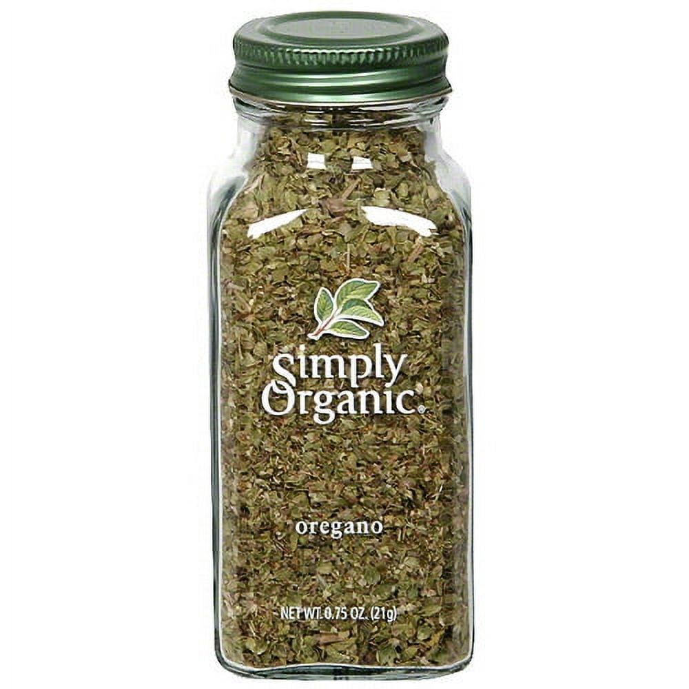 Simply Organic Oregano, 0.75 oz (Pack of 6)