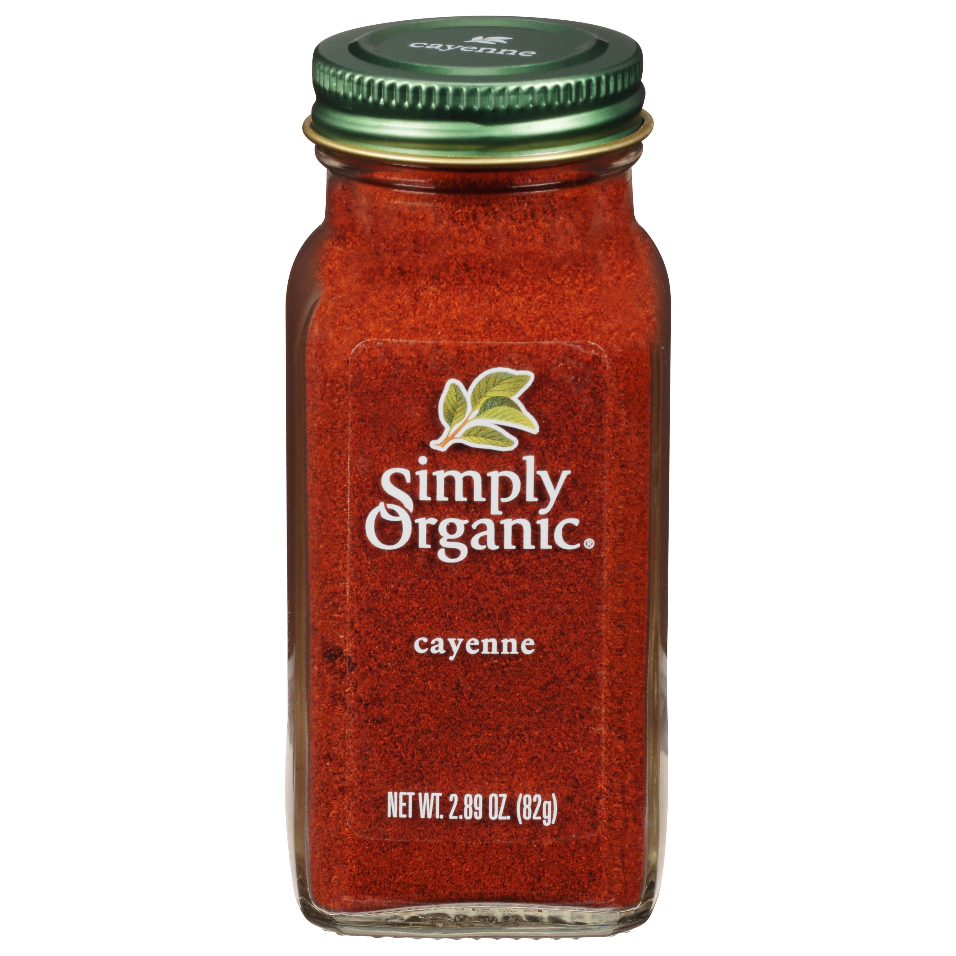 Simply Organic, Organic Cayenne Pepper, GMO Free, 2.89 oz Bottle