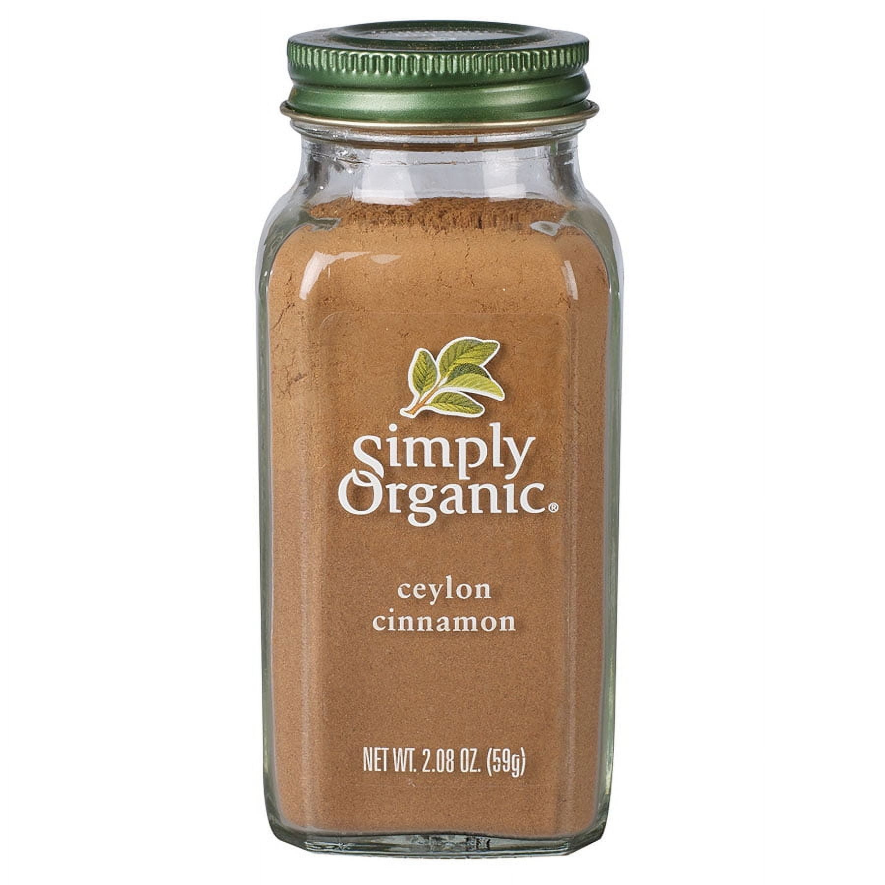 Simply Organic Organic Ceylon Cinnamon 2.08 oz Pack of 2