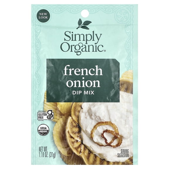 Simply Organic Organic French Onion Dip 1.1 oz.