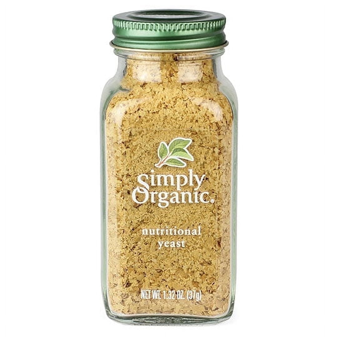 Simply Organic Organic Nutritional Yeast 1.32 oz Pack of 4