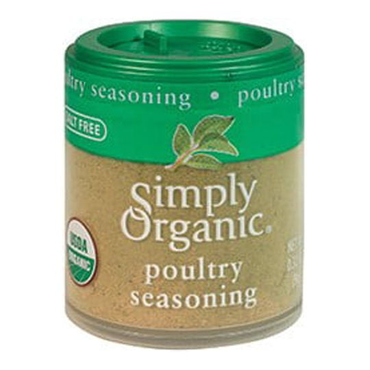 Simply Organic Poultry Seasoning, 0.32 Oz