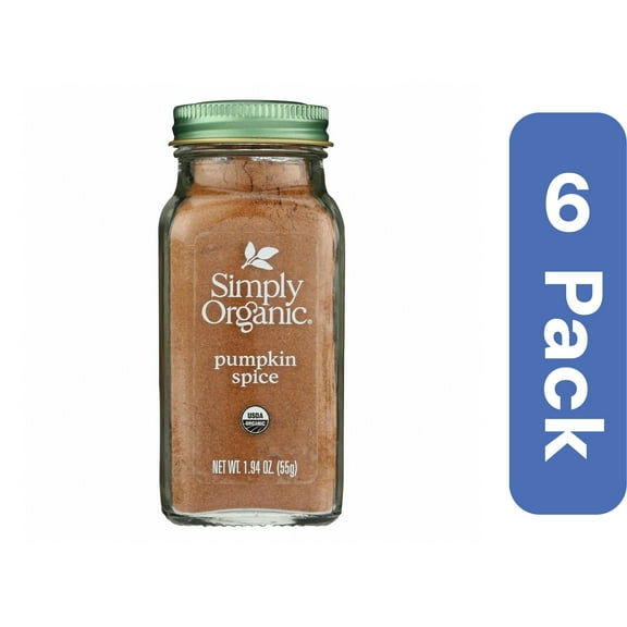 Simply Organic Pumpkin Spice 1.94 oz (Pack Of 6)
