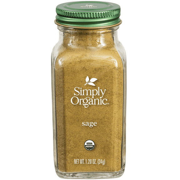 Simply Organic Sage Leaf, 1.20 oz.