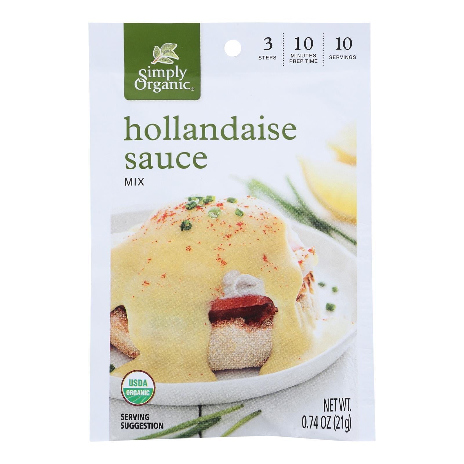 Simply Organic - Sauce Hollandaise - Case of 12-.74 OZ