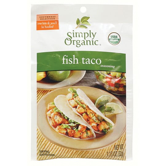 Simply Organic Seasoning Mix, Fish Taco, 1.13 Oz