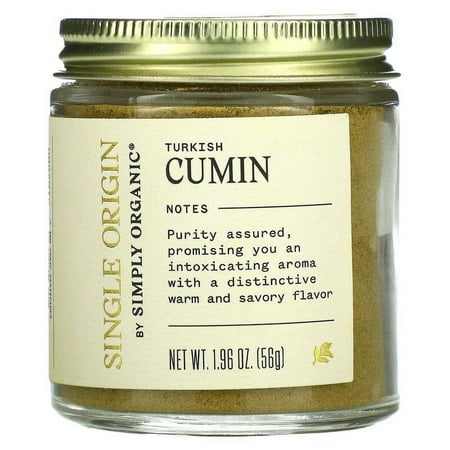 Simply Organic, Single Origin, Turkish Cumin, 1.96 oz Pack of 3