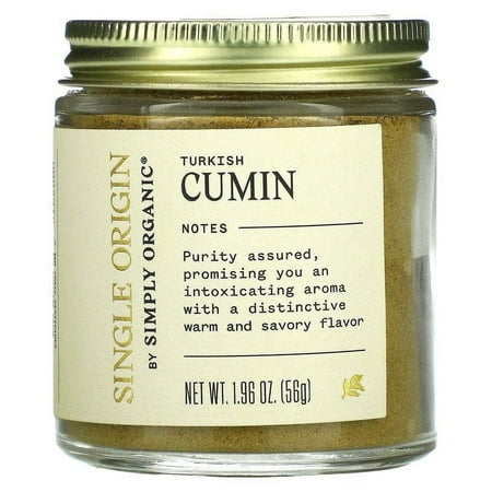 Simply Organic, Single Origin, Turkish Cumin, 1.96 oz