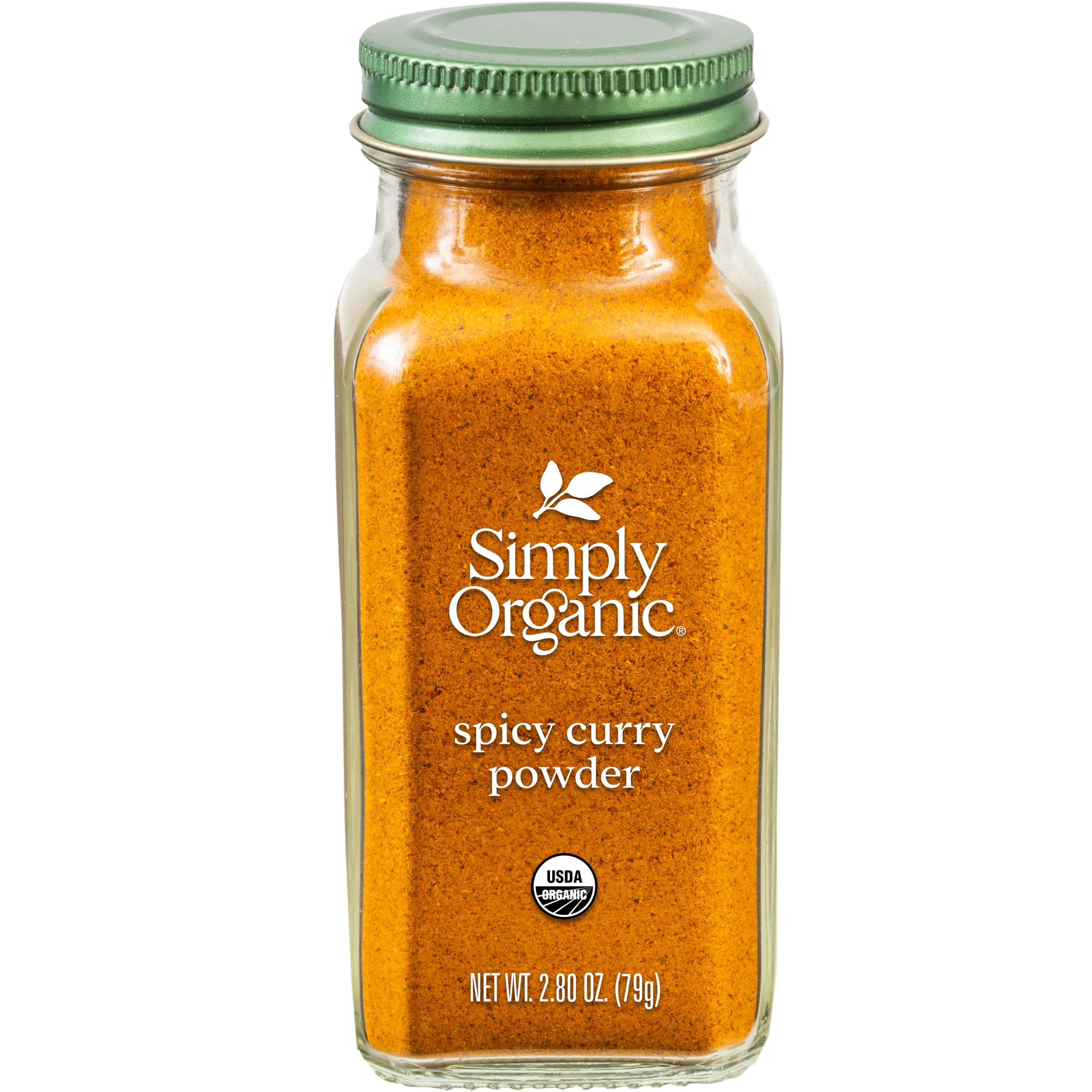 Simply Organic, Spicy Curry DHF10 Powder, Organic, 2.8 Oz