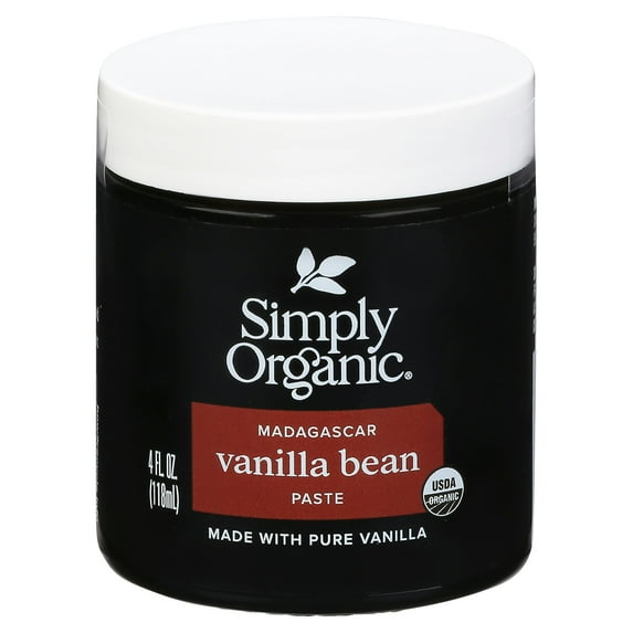 Simply Organic Vanilla Bean Paste 4 fl oz (Pack Of 6)