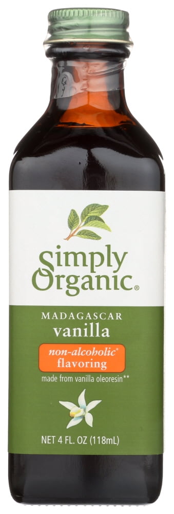 Simply Organic Vanilla Flavoring Organic, 4 Fl Oz