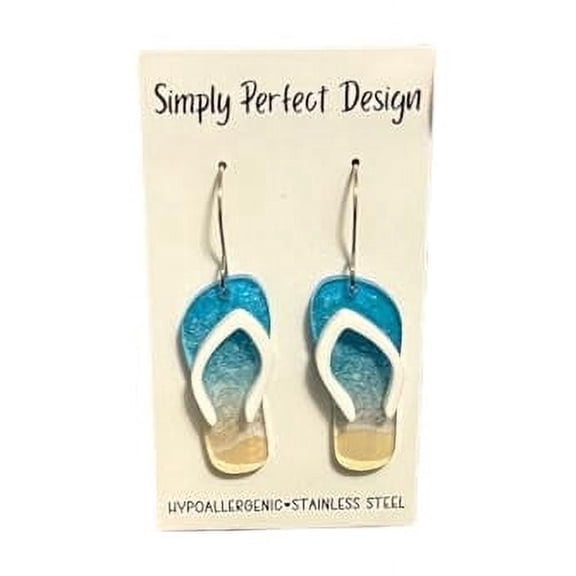 Hypoallergenic Earring - Dangle Earring for Women - Flip Flop earrings Perfect Gifts for Her - Great For Women and moms of all ages