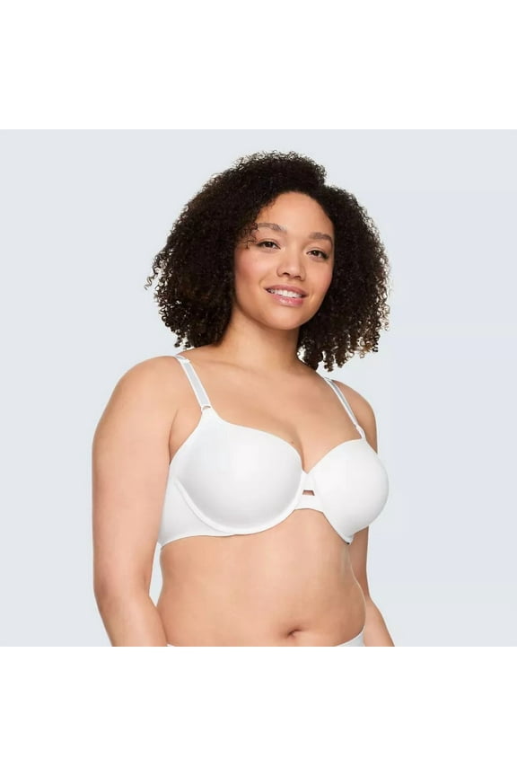 Simply Perfect by Warner's Women's Underarm Smoothing Underwire Bra TA4356, White, 38B